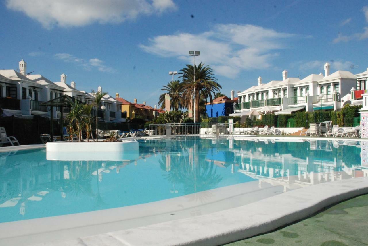 מספאלומס Bungalow Duna Flor Verde Maspalomas מראה חיצוני תמונה